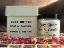 Rose and Camellia Body Butter